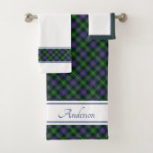 Clan Sutherland Tartan Bad Handdoek (Insitu)