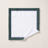 Clan Sutherland Tartan Bad Handdoek (Wasdoekje)