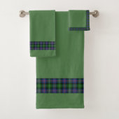 Clan Sutherland Tartan Bad Handdoek (Insitu)