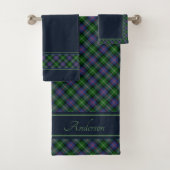 Clan Sutherland Tartan Bad Handdoek (Insitu)