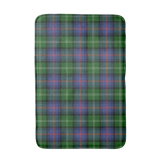 Clan Sutherland Tartan Badmat (Voorkant Verticaal)