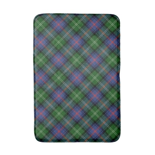 Clan Sutherland Tartan Badmat (Voorkant Verticaal)