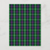 Clan Sutherland Tartan Briefkaart (Voorkant)