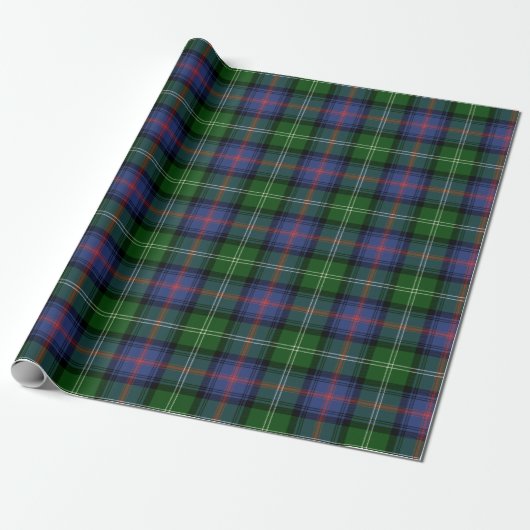 Clan Sutherland Tartan Cadeaupapier (Uitgerold)