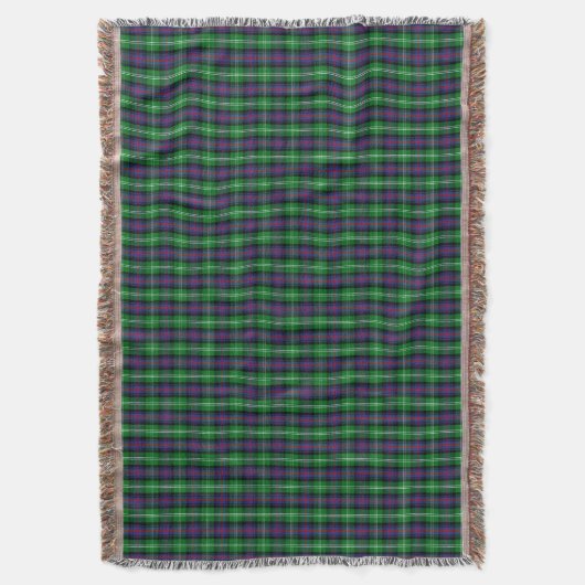 Clan Sutherland Tartan Deken (Voorkant Verticaal)