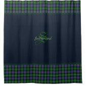Clan Sutherland Tartan Douchegordijn (Voorkant)
