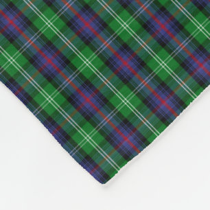 Clan Sutherland Tartan Fleece Deken