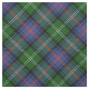 Clan Sutherland Tartan - groot diagonaal patroon Stof