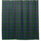Clan Sutherland Tartan - klein patroon Douchegordijn (Voorkant)