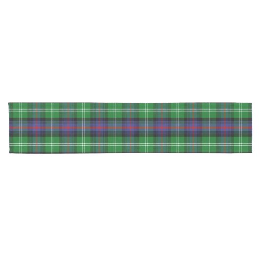 Clan Sutherland Tartan Korte Tafelloper (Horizontaal)