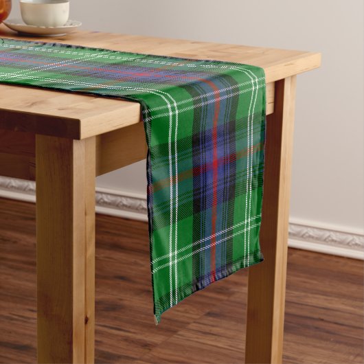Clan Sutherland Tartan Korte Tafelloper (Voorbeeld)