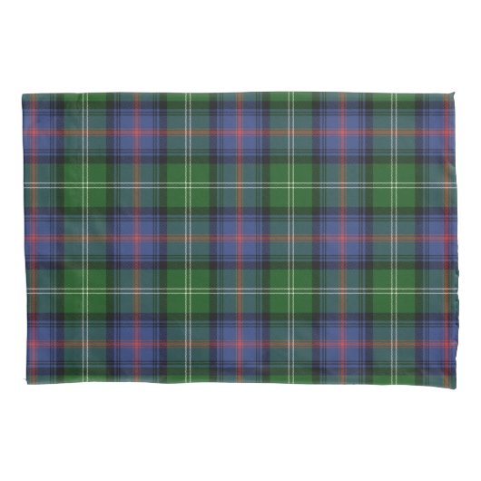 Clan Sutherland Tartan Kussensloop (Voorkant)