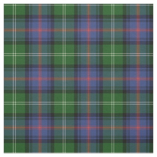 Clan Sutherland Tartan - middelmatig patroon Stof (Swatch)