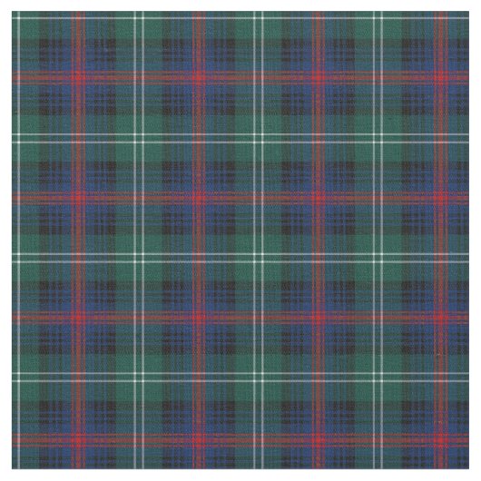 Clan Sutherland Tartan Stof (Close Up)