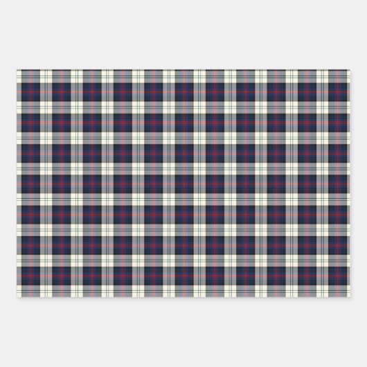 Clan Sutherland Tartan Variaties Inpakpapier Vel (Voorkant 3)