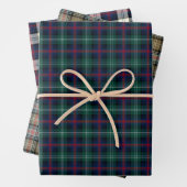 Clan Sutherland Tartan Variaties Inpakpapier Vel (In situ)