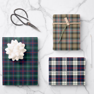 Clan Sutherland Tartan Variaties Inpakpapier Vel