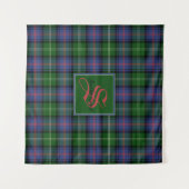 Clan Sutherland Tartan Wandkleed (Voorkant (horizontaal))