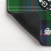 Clan Sutherland Wapen & Tartan Muismat (Hoek)