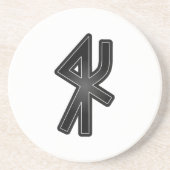Clan Sverker Bind Rune Onderzetter (Voorkant)