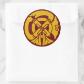 Clan Tachibana Crest (Kamon) Classic Round Sticker (Tas)