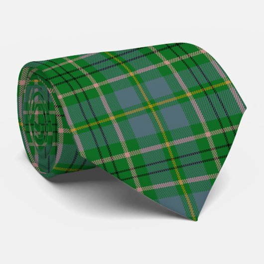 Clan Taylor Tartan Stropdas (Opgerold)