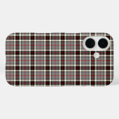Clan Thompson Dress Tartan Grey and Red Pset Case-Mate iPhone Case (Achterkant (horizontaal))
