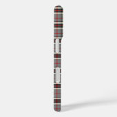 Clan Thompson Dress Tartan Grey and Red Pset Case-Mate iPhone Case (Achterkant / Rechts)