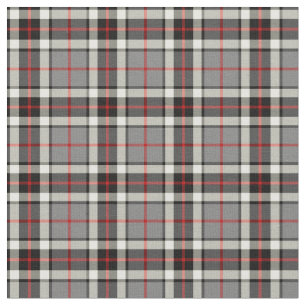 Clan Thompson Gray Dress Tartan Stof