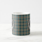 Clan Thompson Hunting Tartan Monogram Koffiemok (Center)
