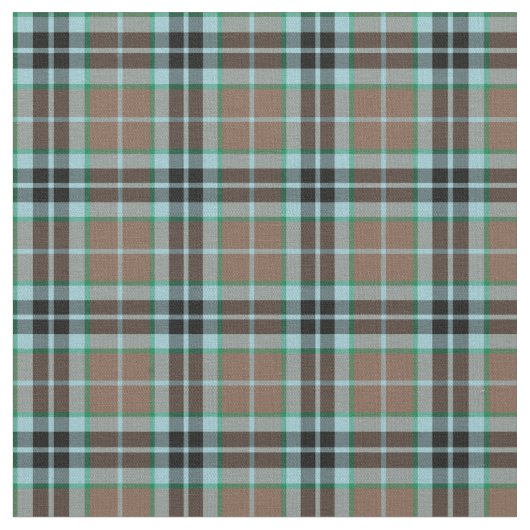 Clan Thompson Hunting Tartan Stof (Close Up)
