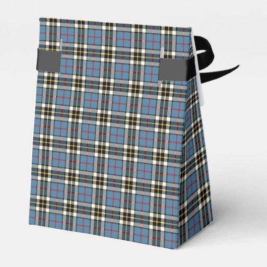 Clan Thompson Lichtblauw Formele Jurk Tartan Bedankdoosjes (Achterkant)