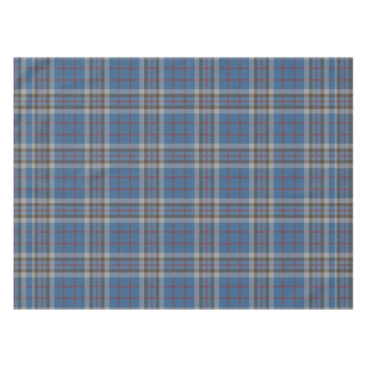 Clan Thompson Pset Tartan Scottish Checkered Tafelkleed (Voorkant (Horizontaal))