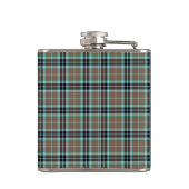 Clan Thompson Schotse jacht Tartan Heupfles (Achterkant)