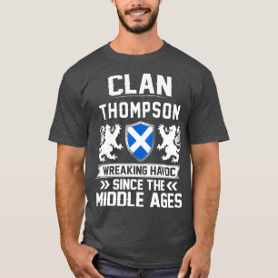 Clan THOMPSON schotse schotlandmoeders T-shirt