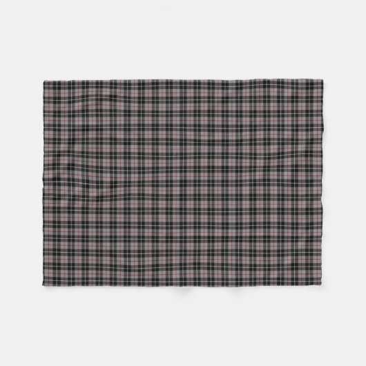 Clan Thompson Tartan Fleece Deken (Voorkant (Horizontaal))