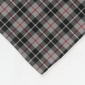 Clan Thompson Tartan Fleece Deken (Hoek)