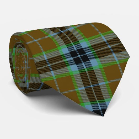 Clan Thomson Tartan Stropdas (Opgerold)