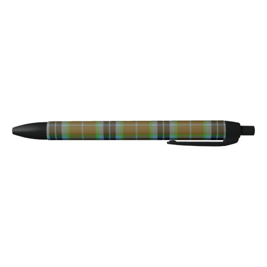 Clan Thomson Tartan Zwarte Inkt Pen (Bodem)