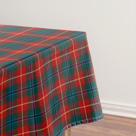 Clan Turnbull Rood en Groen Plaid Schotse Tartan Tafelkleed (Voorbeeld)