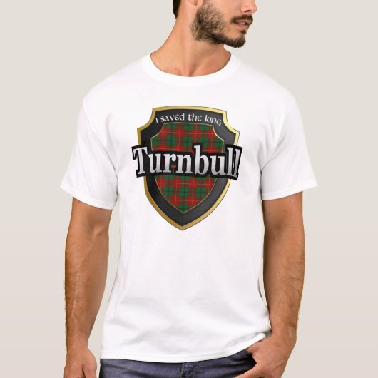 Clan Turnbull Scotland Tartan Dynasty T-shirt (Voorkant)