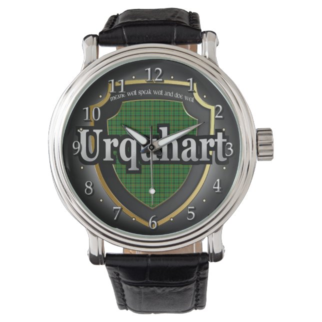 Clan Urquhart Scotland Celebration Watch Horloge (Voorkant)