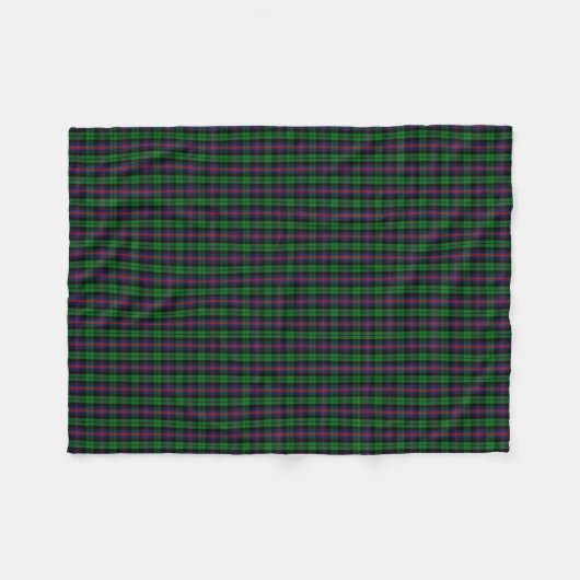 Clan Urquhart Tartan Fleece Deken (Voorkant (Horizontaal))