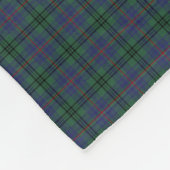 Clan Walker Tartan Fleece Deken (Hoek)