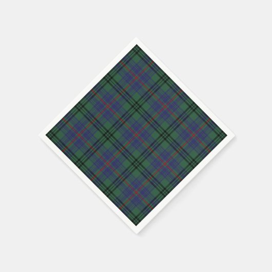 Clan Walker Tartan Servetten (Hoek)