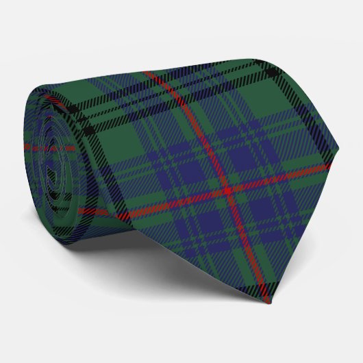Clan Walker Tartan Stropdas (Opgerold)