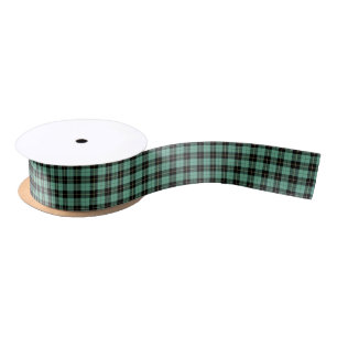 Clan Wallace Ancient Hunting Tartan Satijnen Lint
