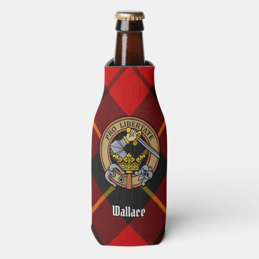 Clan Wallace Crest Bottle Cooler (Fles Voorkant)
