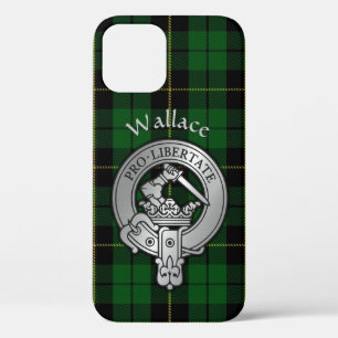 Clan Wallace Crest & Hunting Tartan Case-Mate iPhone Case