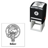 Clan Wallace Crest Self-Inking Stamp Zelfinktende Stempel (In situ)